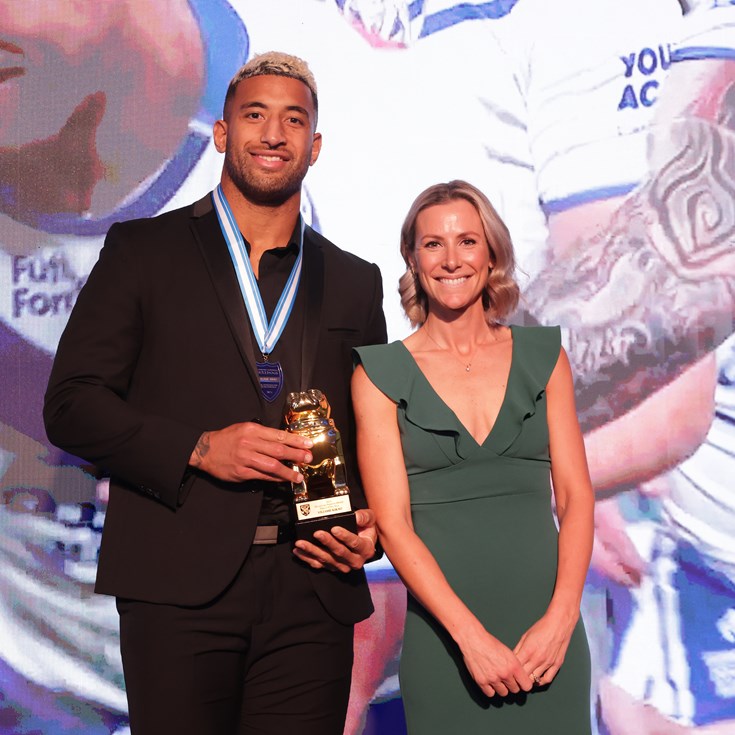 Kikau claims Peponis Medal as Bulldogs' best in 2024