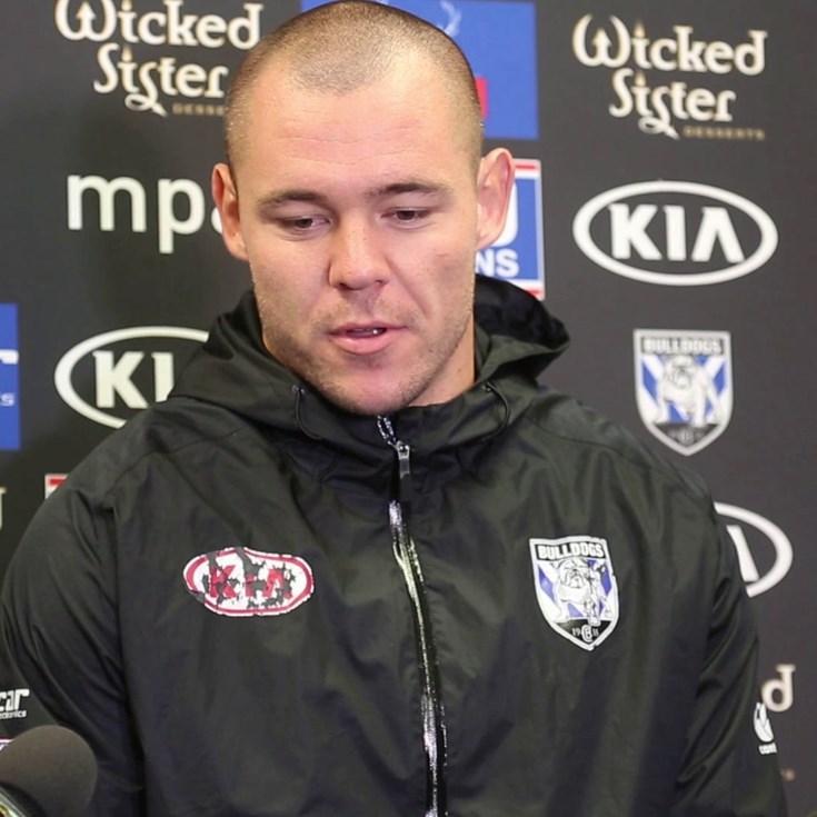 Dave Klemmer fronts the media ahead of clash against the Cronulla Sharks