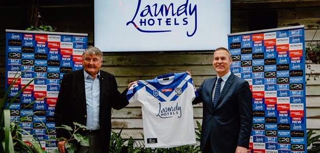 Bulldogs announce Laundy Hotels as new major sponsor