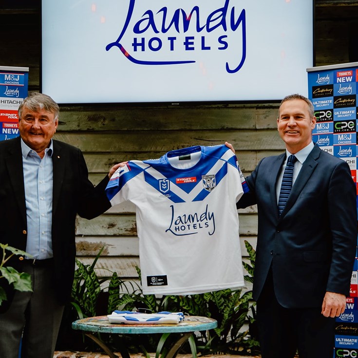 Bulldogs announce Laundy Hotels as new major sponsor