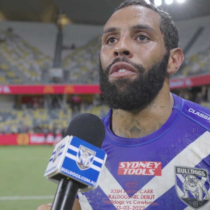 Josh Addo Carr Post Match Interview: Round 1 v Cowboys