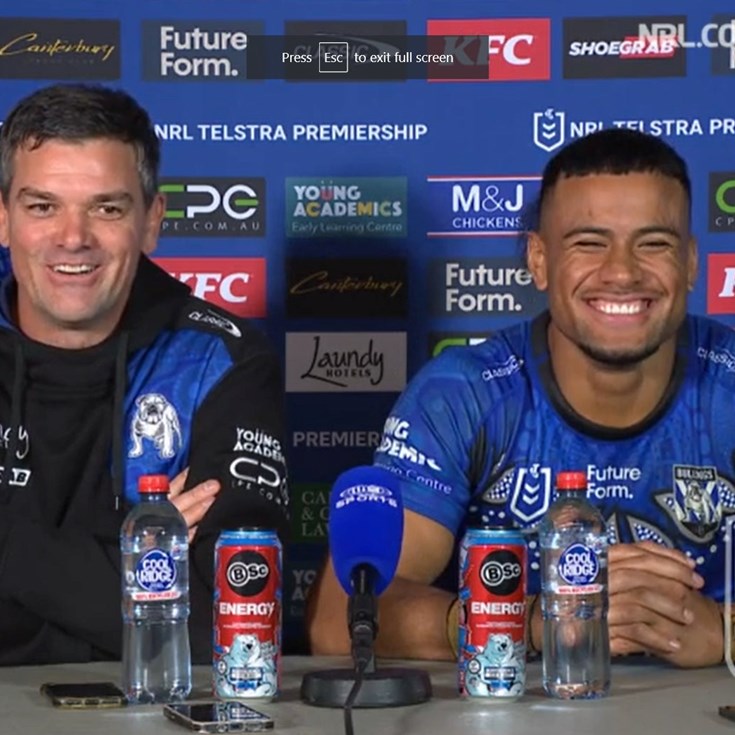 Press Conference: Bulldogs - Round 12, 2024