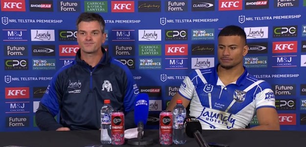 Press Conference: Bulldogs - Round 22, 2024