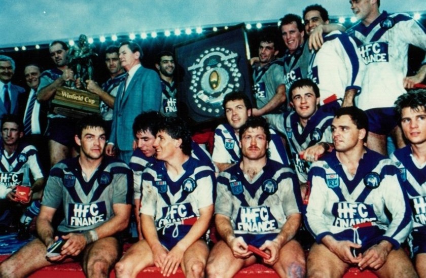 ✺Rare & Original✺ 1988 CANTERBURY BULLDOGS NRL Premiers