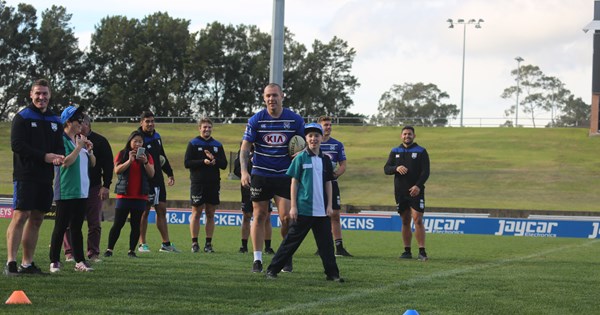 Special Olympics Athletes Visit Belmore | Bulldogs