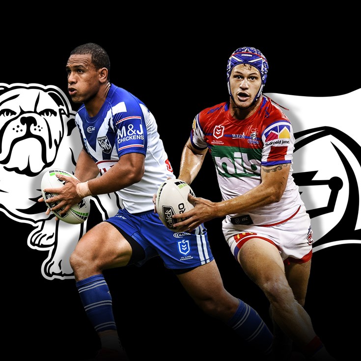 Bulldogs v Knights: Round 9