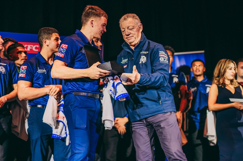 Bulldogs General Manager Football Phil Gould was among the distinguished guests to address the nights' winners