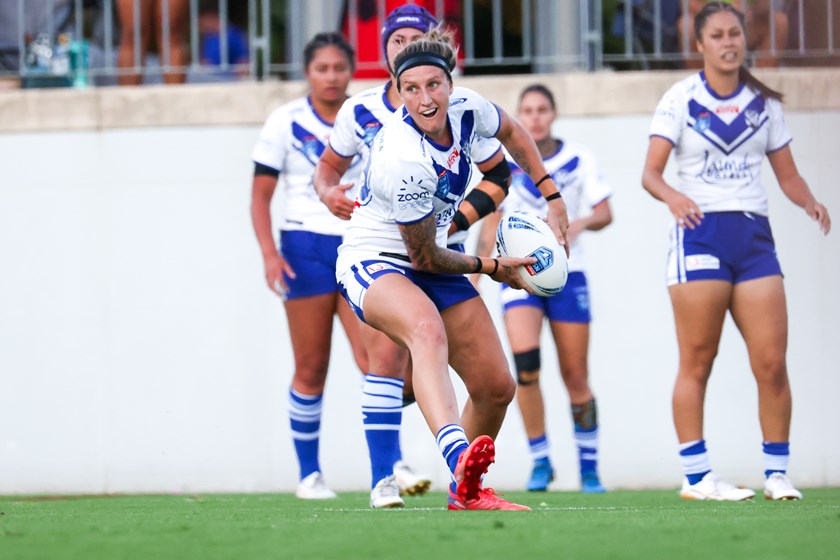 Holli Wheeler was announced the Canterbury-Bankstown Bulldogs 2023 Harvey Norman Womens Player of the Year.