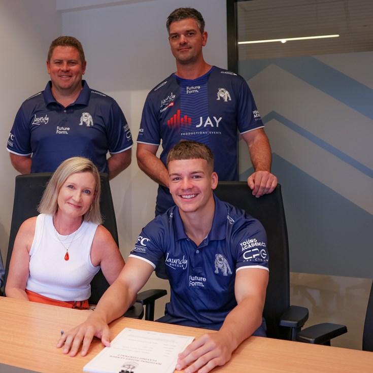 Mitchell Woods secures future at Belmore