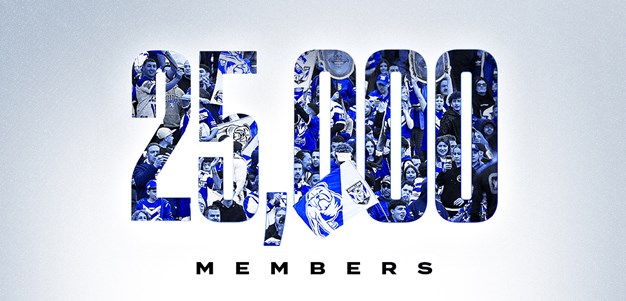 LOYAL TO THE BONE: Bulldogs Family Grows to over 25,000 Members Strong