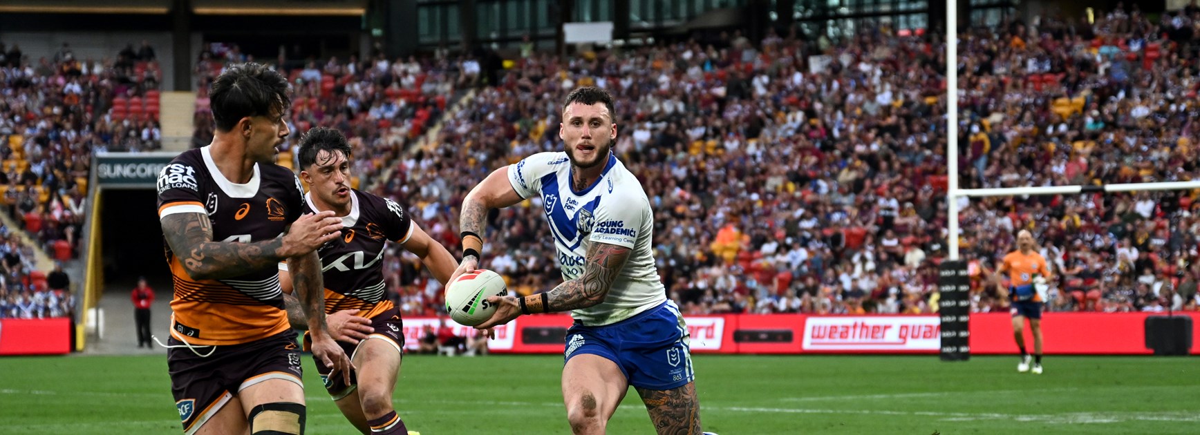 Bronson backs the Bulldogs and promises Premiership tattoo