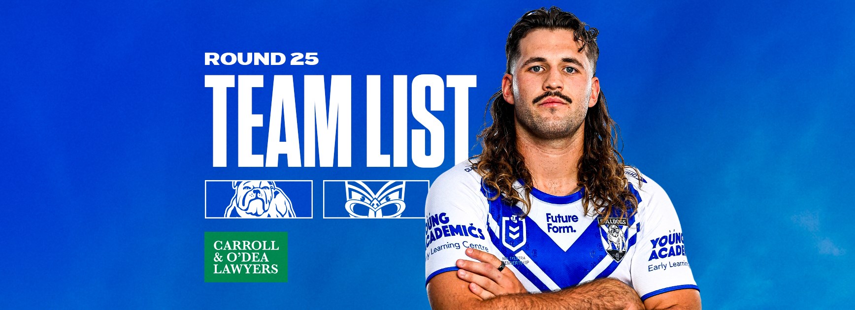 Round 25 Team News: Squad for Warriors Clash