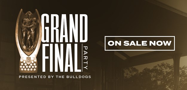 Join Bulldogs Legends at the 2024 Grand Final Day Pre-Game Party!