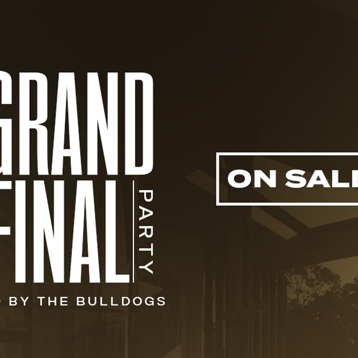 Join Bulldogs Legends at the 2024 Grand Final Day Pre-Game Party!