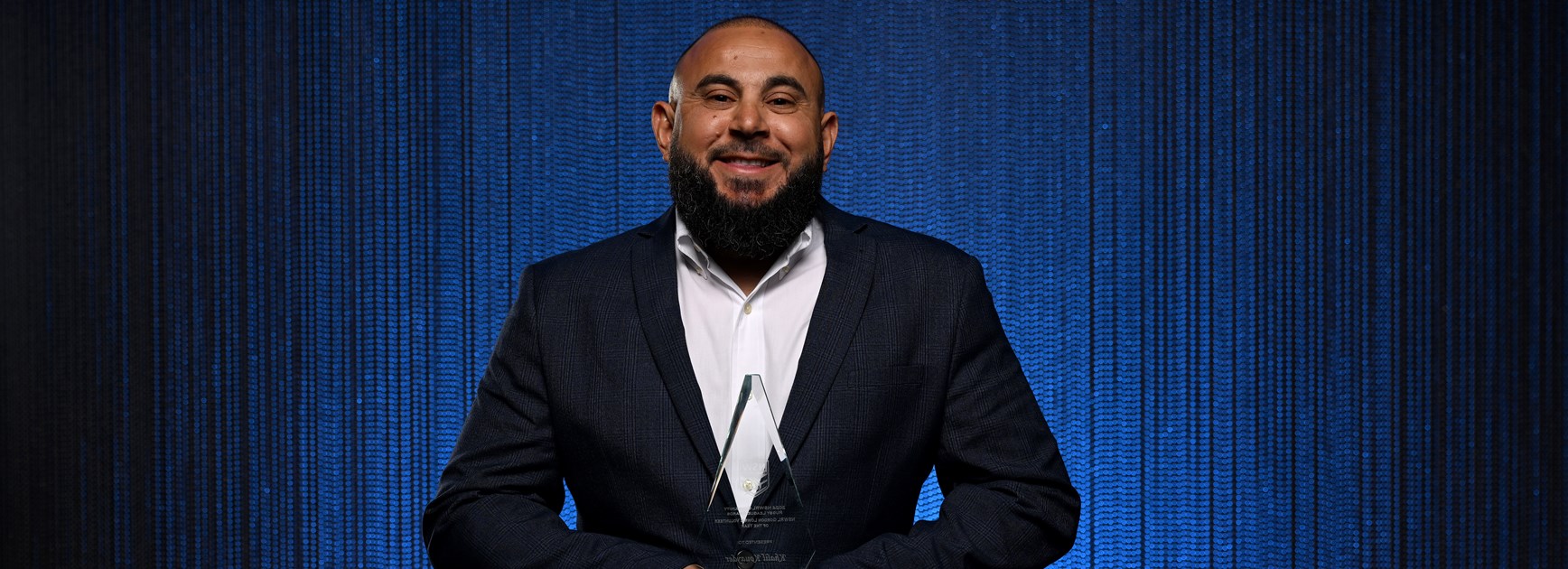 Kouayder Claims Community Award at Brad Fittler Medal Night